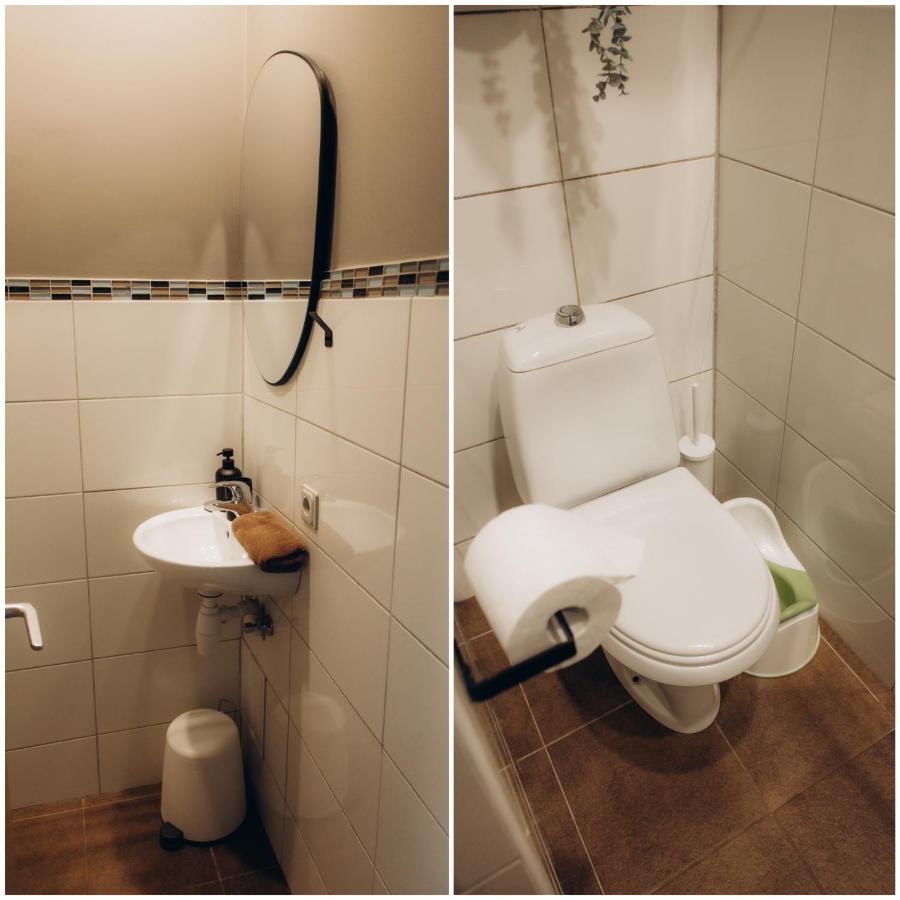 Durbes Atvari - Brivdienu Majas Ar Saunu Esterno foto